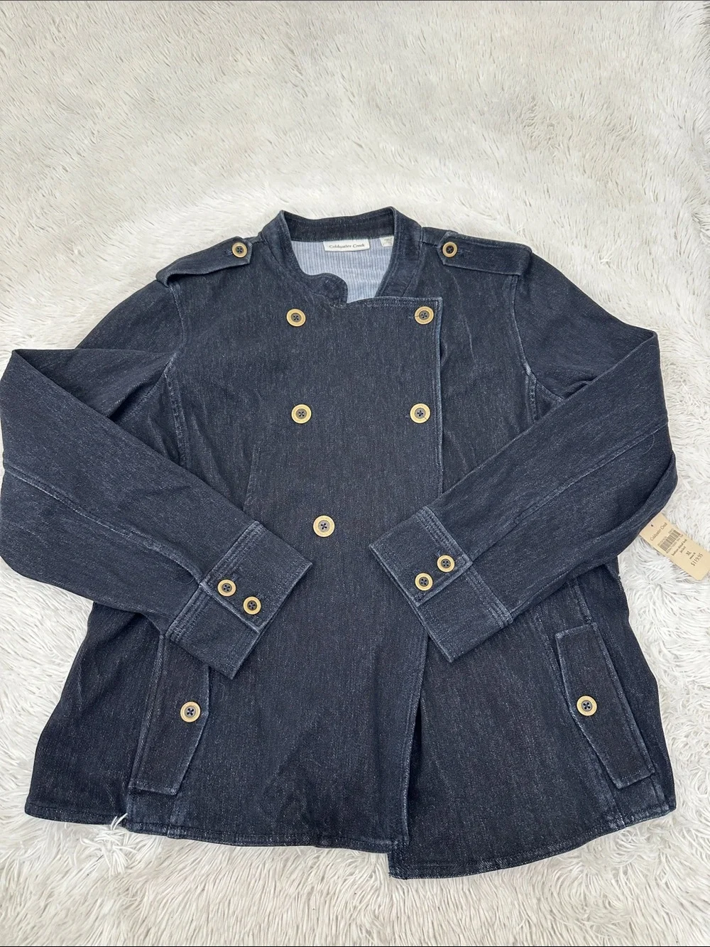 🥕 NWT Coldwater Creek Denim Style Jacket